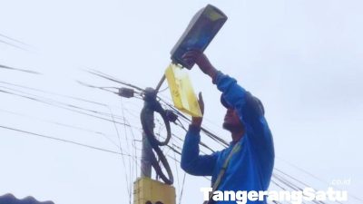 Kecamatan Batuceper Tambah 75 Titik PJU, Warga Apresiasi Program Kampung Terang