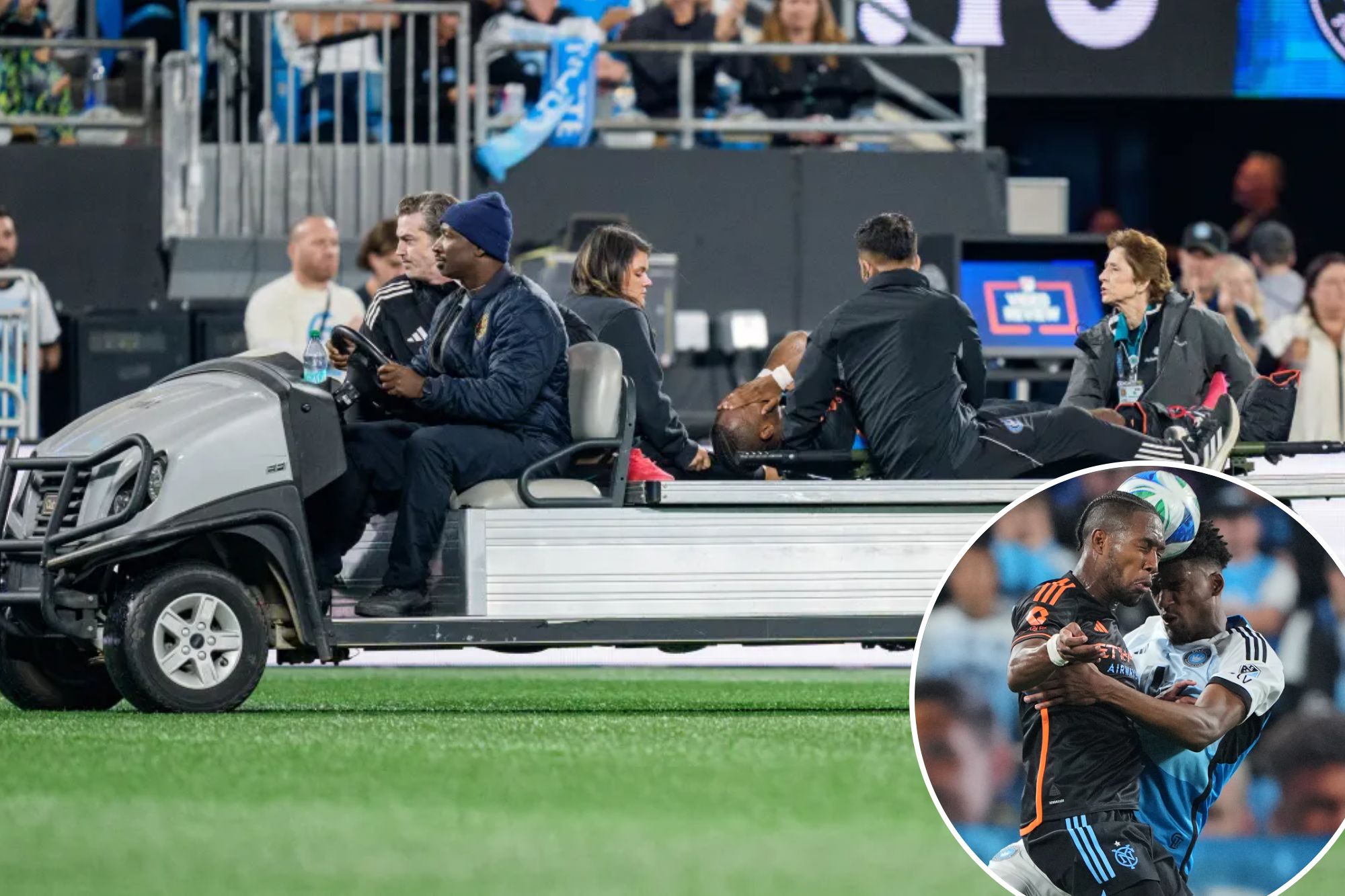 Horor! Bintang NYCFC Perea Patah Kaki, Harus Operasi