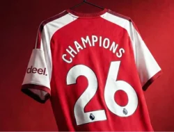 Pesta Juara Arsenal: Raih Jersey Emas ‘Champions 26’!